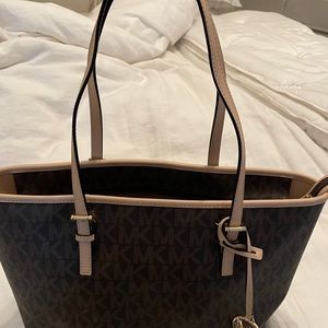 Michael Kors brown tote